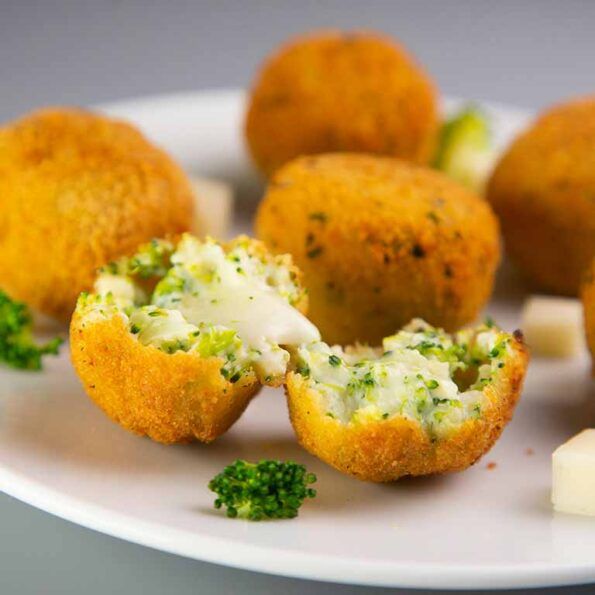 Croquetas de brócoli caseras