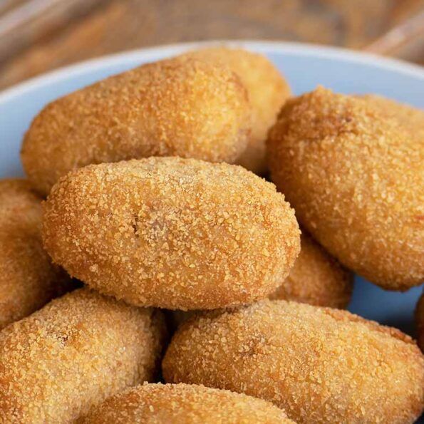 Croquetas de pollo caseras