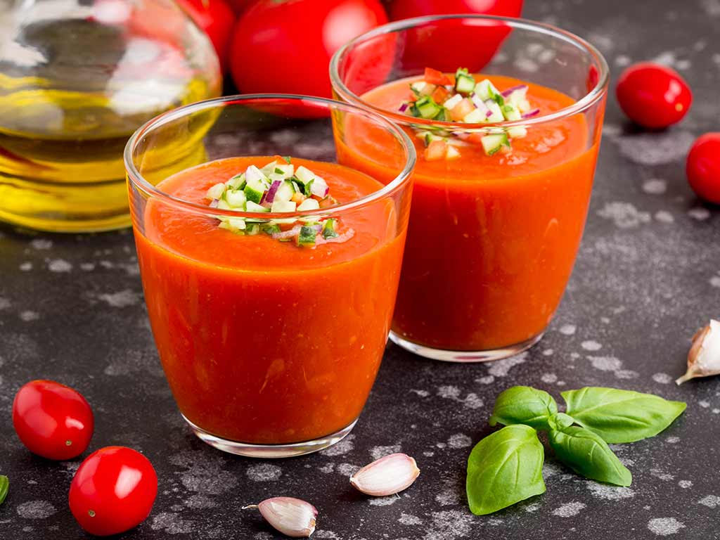 Gazpacho andaluz - Comida Casera y Fácil