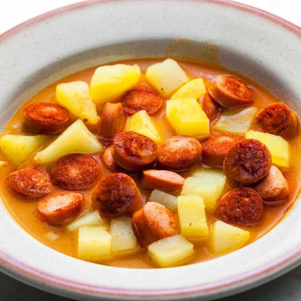 Patatas a la riojana receta fácil