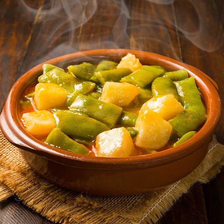 Judías verdes con patatas - Comida Casera y Fácil